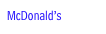 McDonald’s